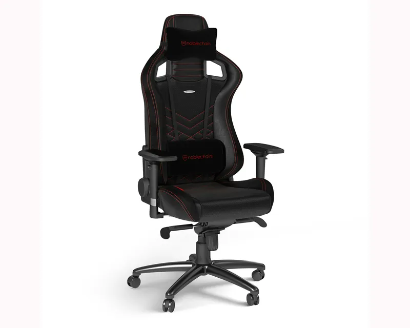 NOBLECHAIRS EPIC Gaming stolica crno-crvena  Slika 1