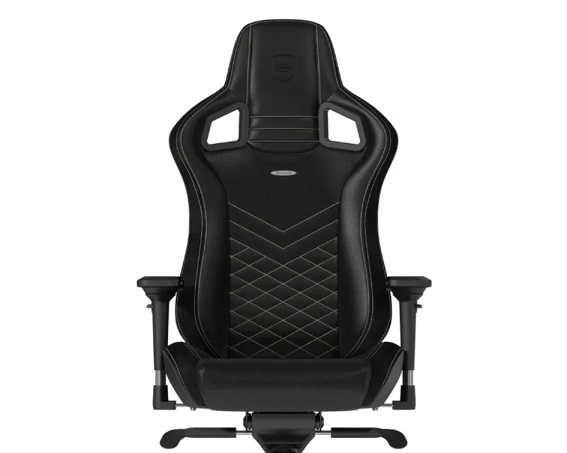 NOBLECHAIRS EPIC Gaming stolica crno-zlatna  Slika 4