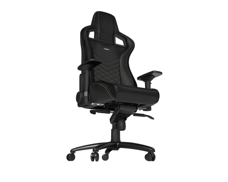 NOBLECHAIRS EPIC Gaming stolica crno-zlatna  Slika 5