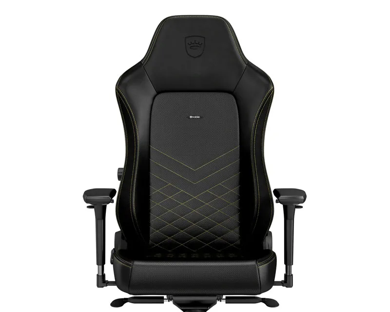 NOBLECHAIRS HERO Gaming stolica crno-zlatna  Slika 2