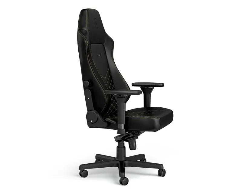 NOBLECHAIRS HERO Gaming stolica crno-zlatna  Slika 4
