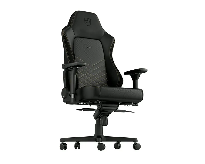 NOBLECHAIRS HERO Gaming stolica crno-zlatna  Slika 7