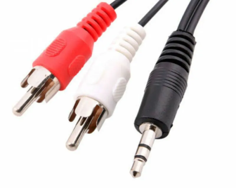 FAST ASIA Audio kabl (3,5mm stereo jack na 2 RCA jack) 10m Slika 1