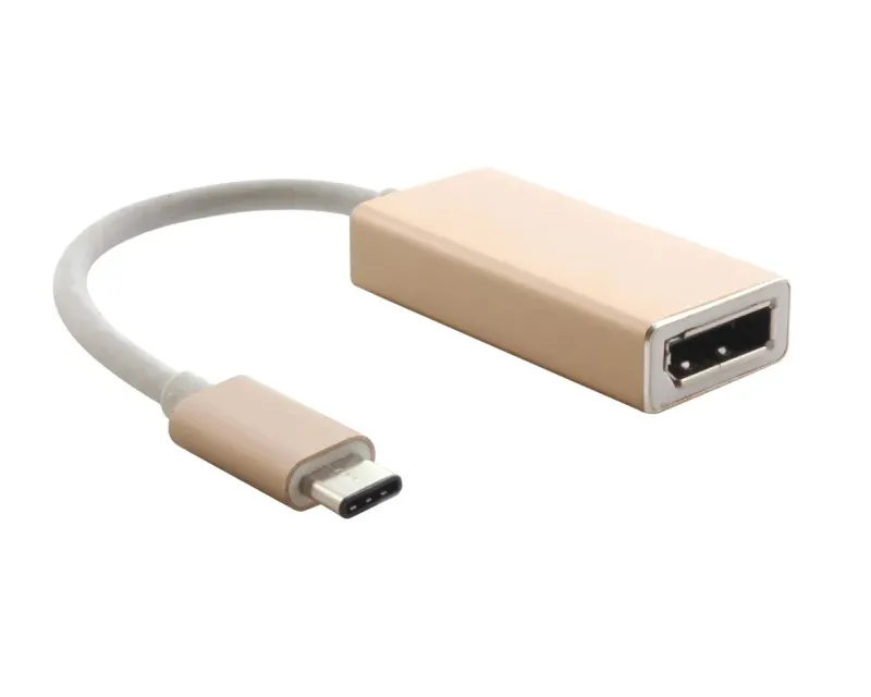 E-GREEN Adapter USB 3.1 tip C (M) - Display Port (F) metalni Slika 1