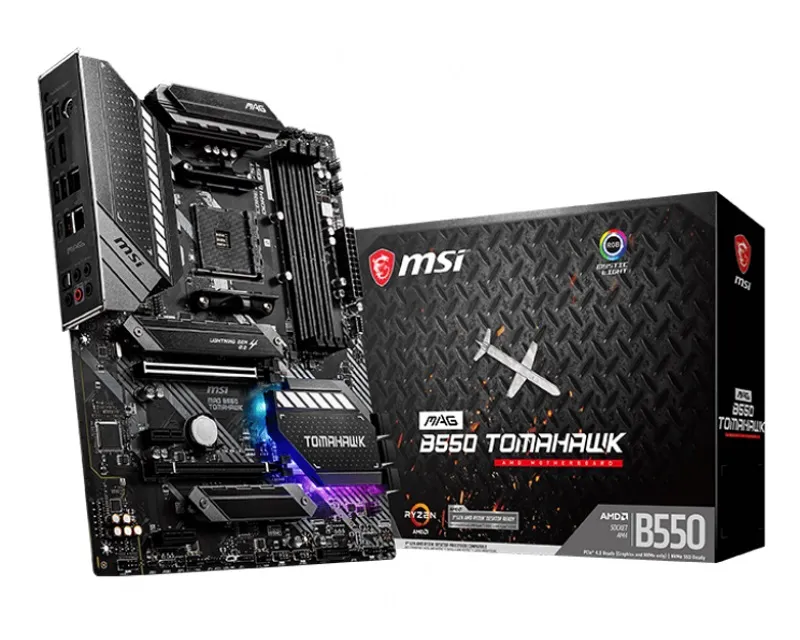 MSI MAG B550 TOMAHAWK matična ploča Slika 1