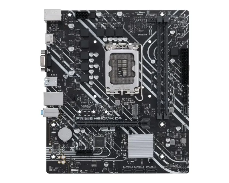 ASUS PRIME H610M-K D4 matična ploča Slika 2