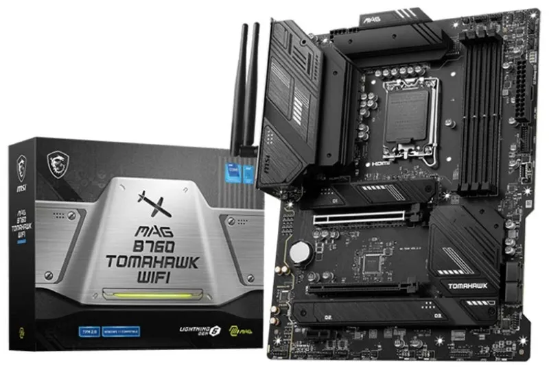 MSI MAG B760 TOMAHAWK WIFI matična ploča Slika 1
