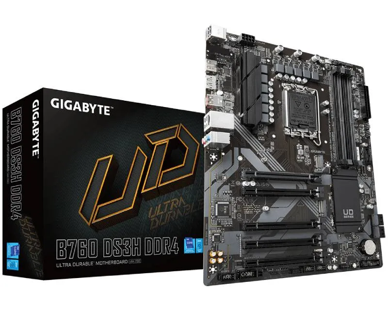 GIGABYTE B760 DS3H DDR4 rev. 1.x matična ploča Slika 1