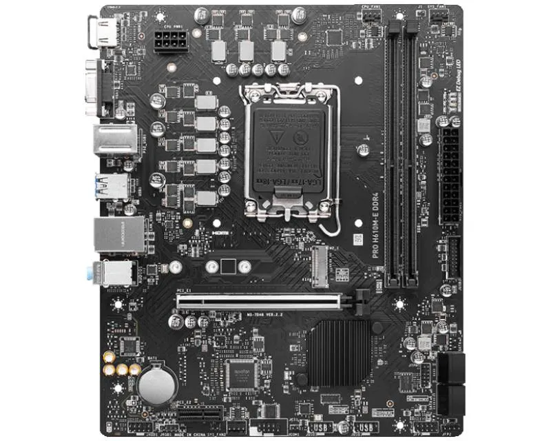MSI PRO H610M-E DDR4 matična ploča Slika 2