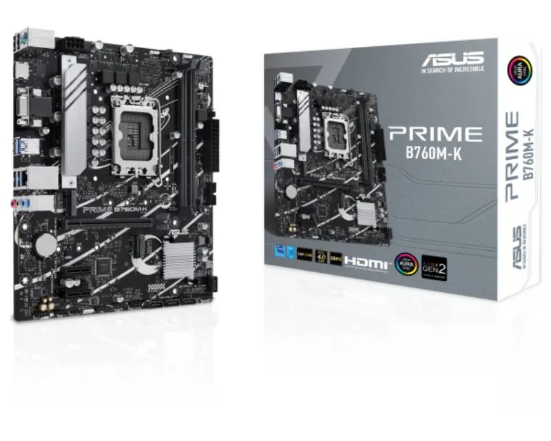 ASUS PRIME B760M-K matična ploča Slika 1