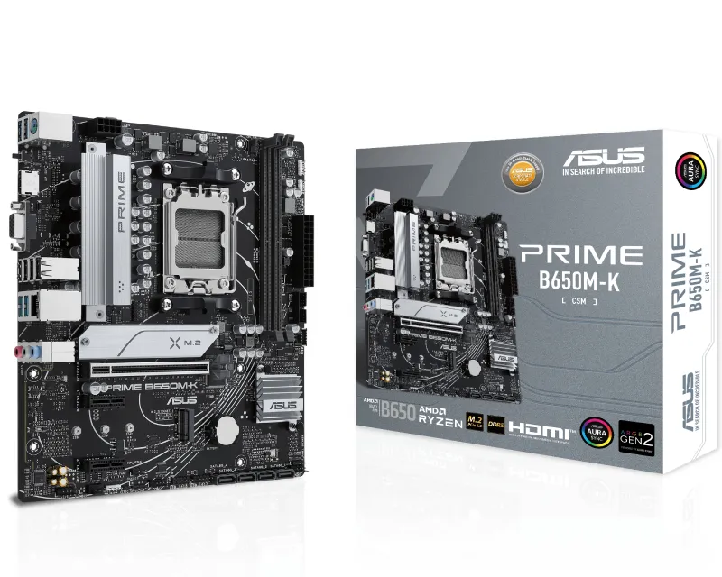 ASUS PRIME B650M-K matična ploča Slika 1