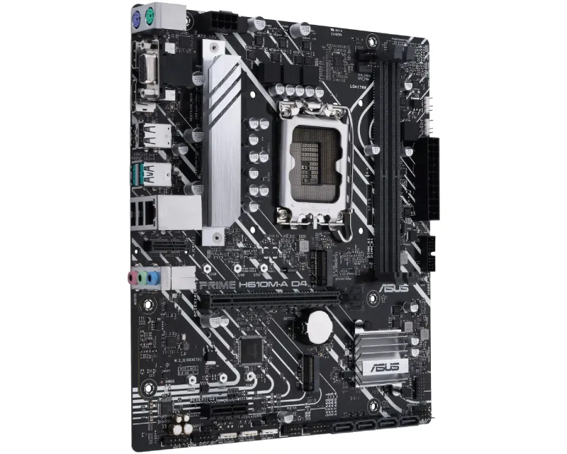 ASUS PRIME H610M-A D4-CSM matična ploča Slika 2