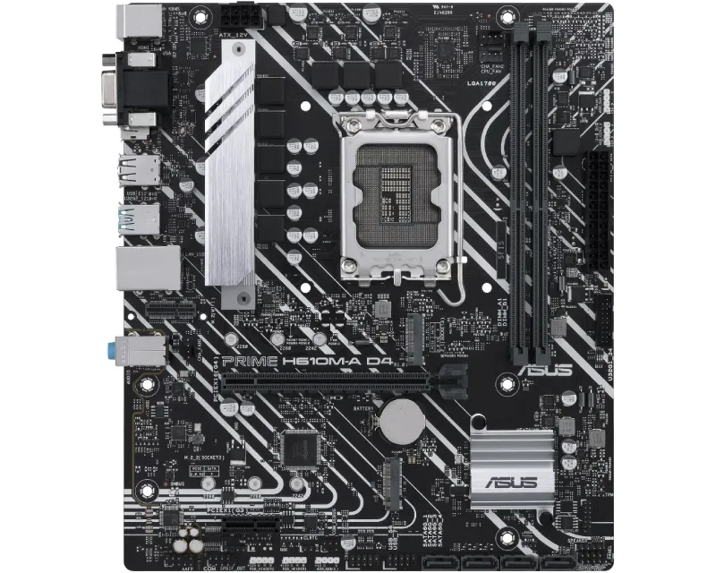 ASUS PRIME H610M-A D4-CSM matična ploča Slika 1