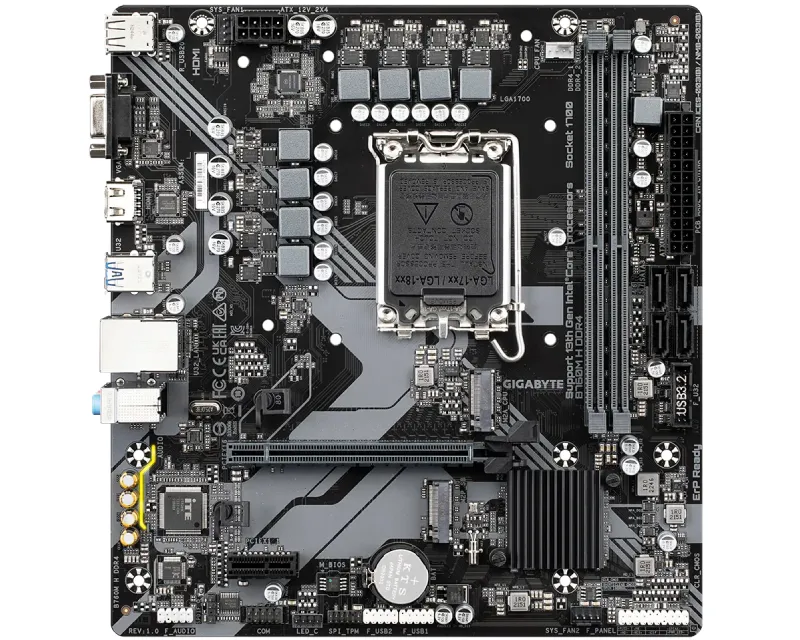 GIGABYTE B760M H DDR4 rev. 1.x matična ploča Slika 2