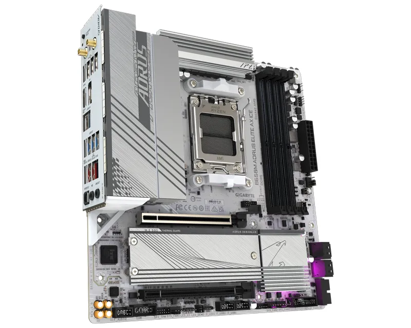 GIGABYTE B650M A ELITE AX ICE rev. 1.x matična ploča Slika 4