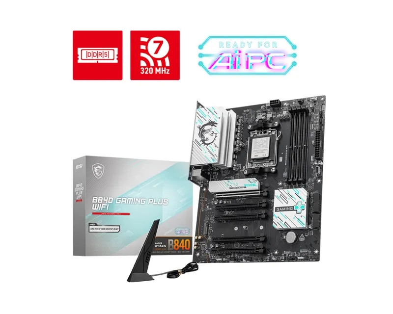 MSI B840 GAMING PLUS WIFI matična ploča Slika 1