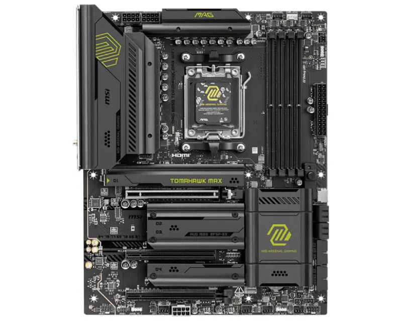 MSI MAG B850 TOMAHAWK MAX WIFI matična ploča Slika 2