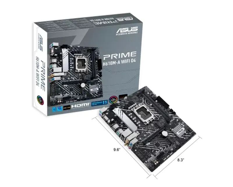 ASUS PRIME H610M-A WIFI D4 matična ploča Slika 1