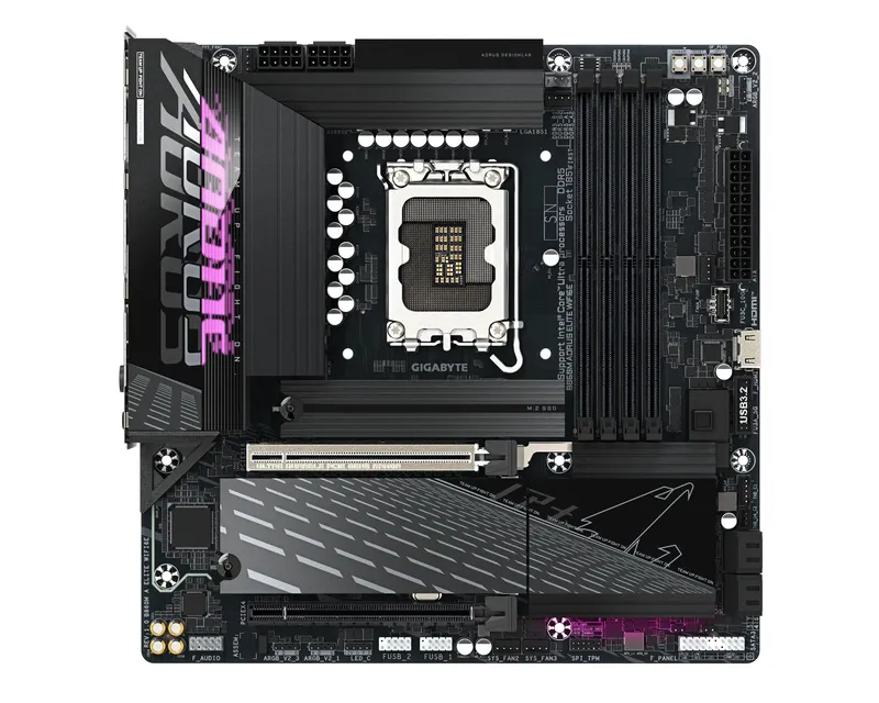 GIGABYTE B860M AORUS ELITE WIFI 6E rev. 1.0 matična ploča Slika 2