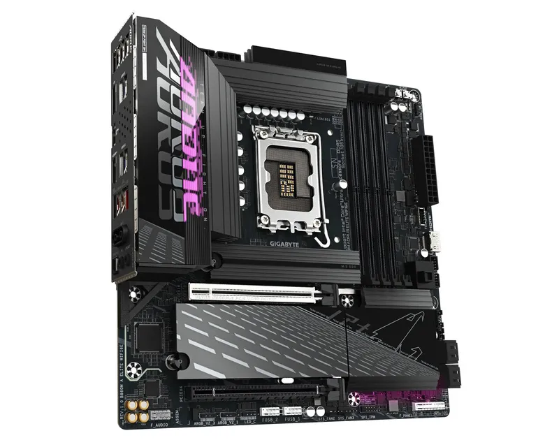 GIGABYTE B860M AORUS ELITE WIFI 6E rev. 1.0 matična ploča Slika 3