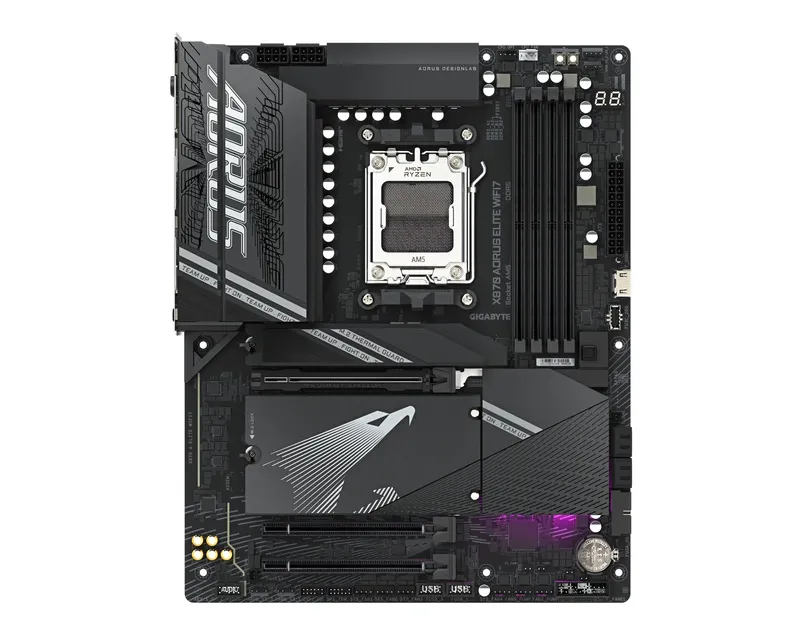 GIGABYTE X870 AORUS ELITE WIFI 7 rev. 1.0 matična ploča Slika 2