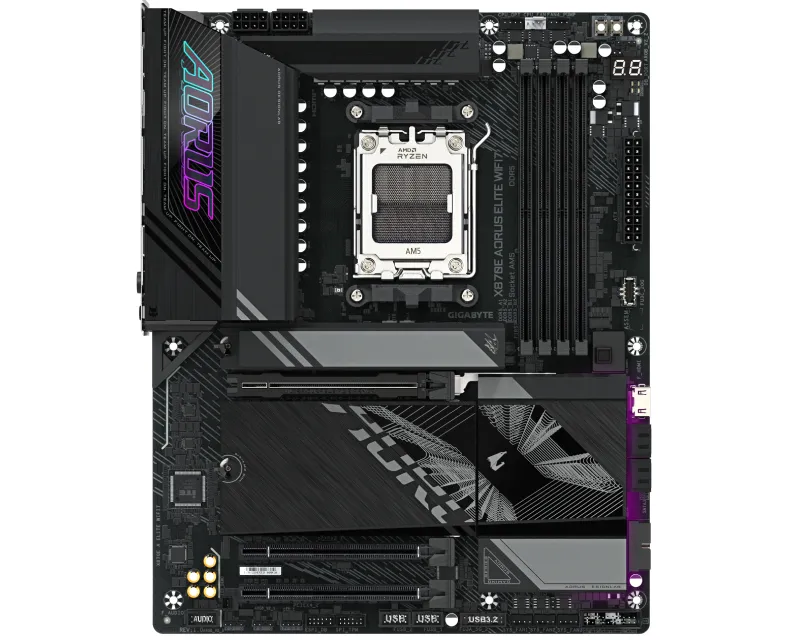 GIGABYTE X870E AORUS ELITE WIFI 7 rev. 1.2 matična ploča Slika 6