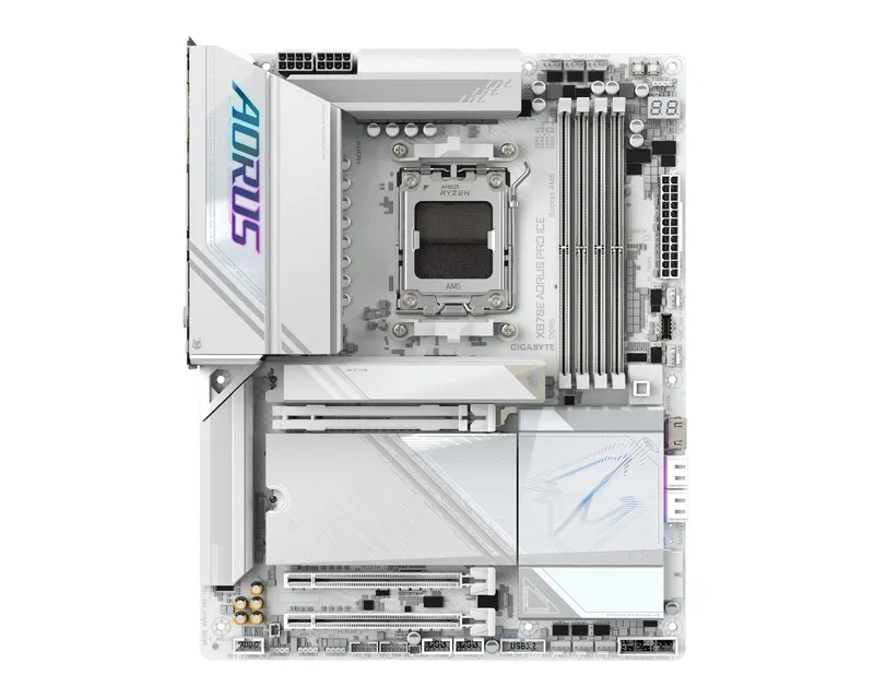 GIGABYTE X870E AORUS PRO ICE rev. 1.1 matična ploča Slika 2