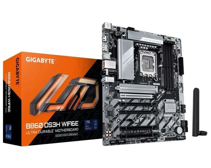 GIGABYTE B860 DS3H WIFI6E rev. 1.0 matična ploča Slika 1