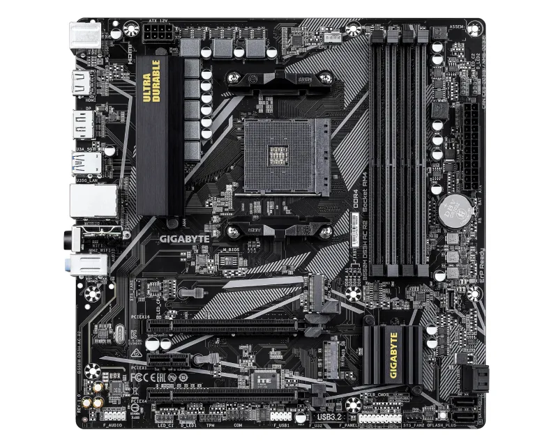 GIGABYTE B550M DS3H AC R2 rev. 1.x matična ploča Slika 2