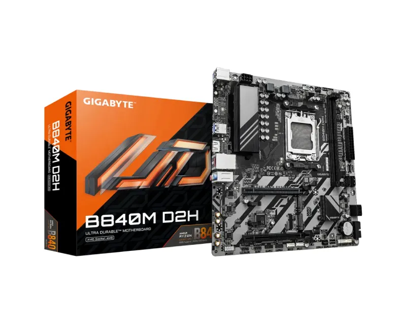 GIGABYTE B840M D2H rev. 1.0 matična ploča Slika 1