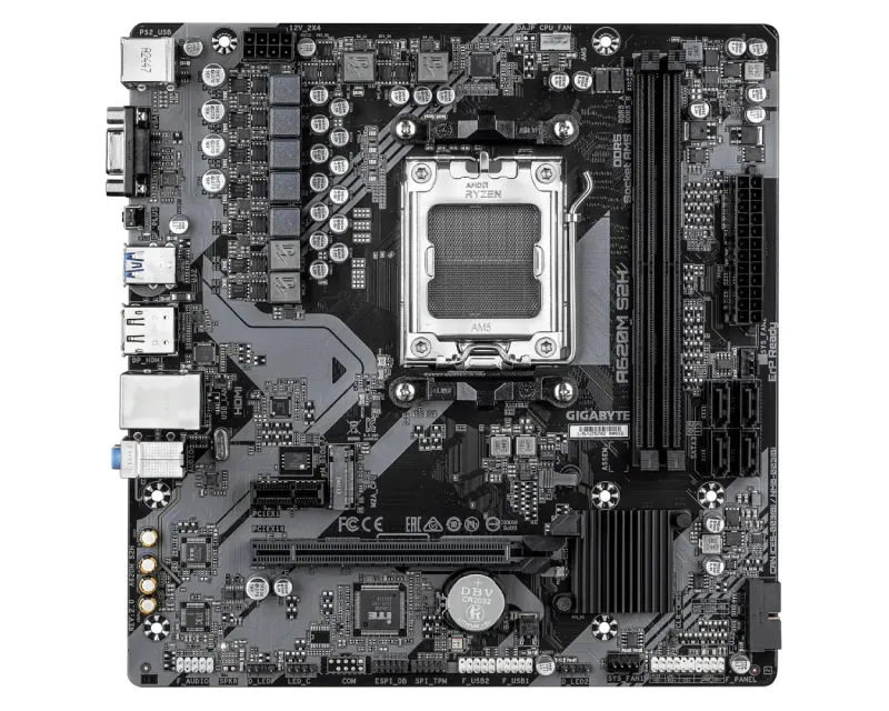 GIGABYTE A620M S2H rev. 2.x matična ploča Slika 2