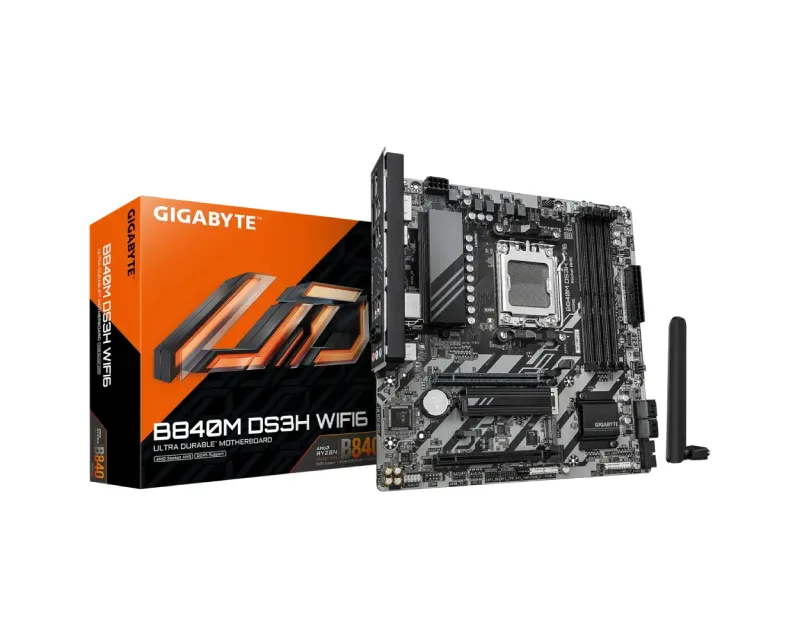 GIGABYTE B840M DS3H WF6 rev. 1.x matična ploča Slika 1