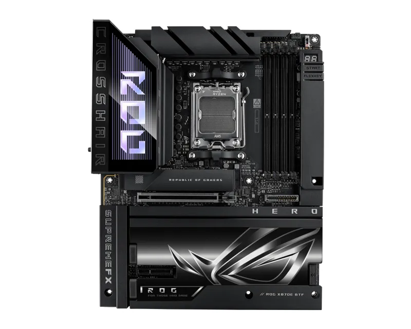 ASUS ROG CROSSHAIR X870E HERO BTF matična ploča Slika 2