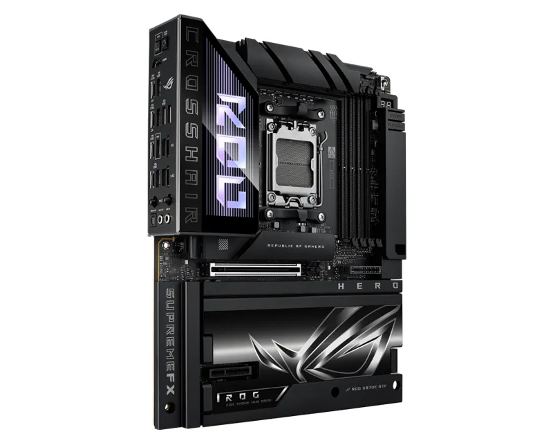 ASUS ROG CROSSHAIR X870E HERO BTF matična ploča Slika 3