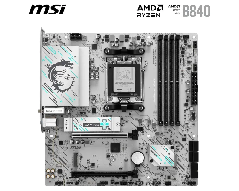 MSI B840M GAMING PLUS WIFI6E matična ploča Slika 2