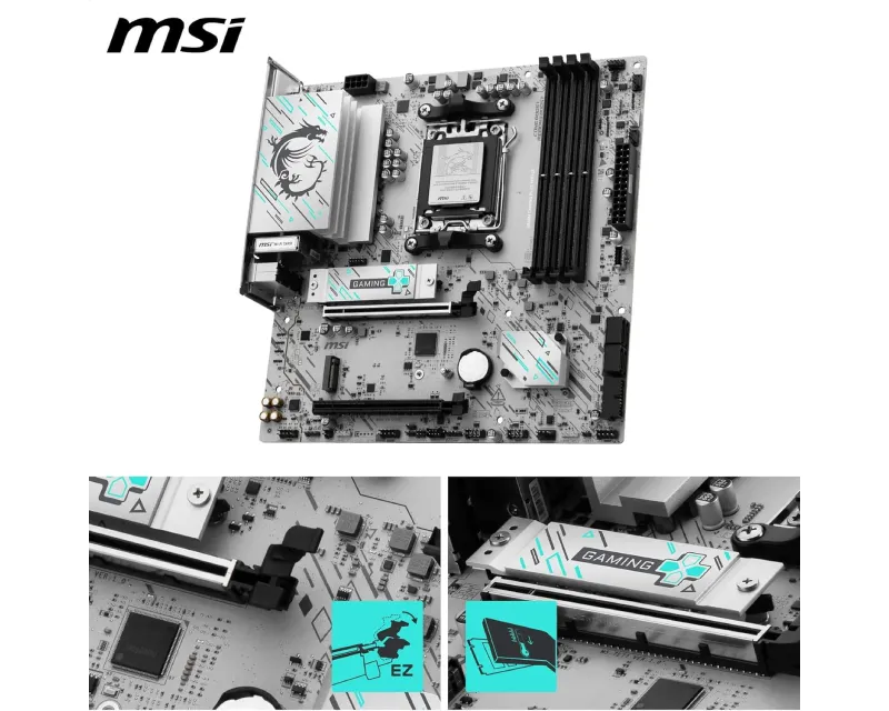 MSI B840M GAMING PLUS WIFI6E matična ploča Slika 3