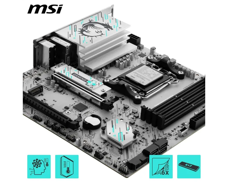 MSI B840M GAMING PLUS WIFI6E matična ploča Slika 4