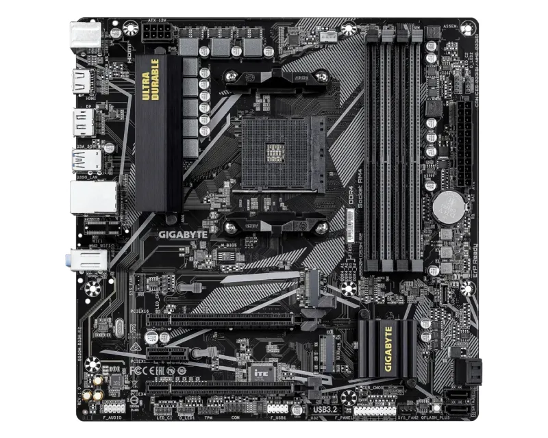 GIGABYTE B550M DS3H R2 rev. 1.x matična ploča Slika 2