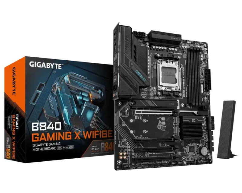 GIGABYTE B840 GAMING XWF6E rev. 1.x matična ploča Slika 1