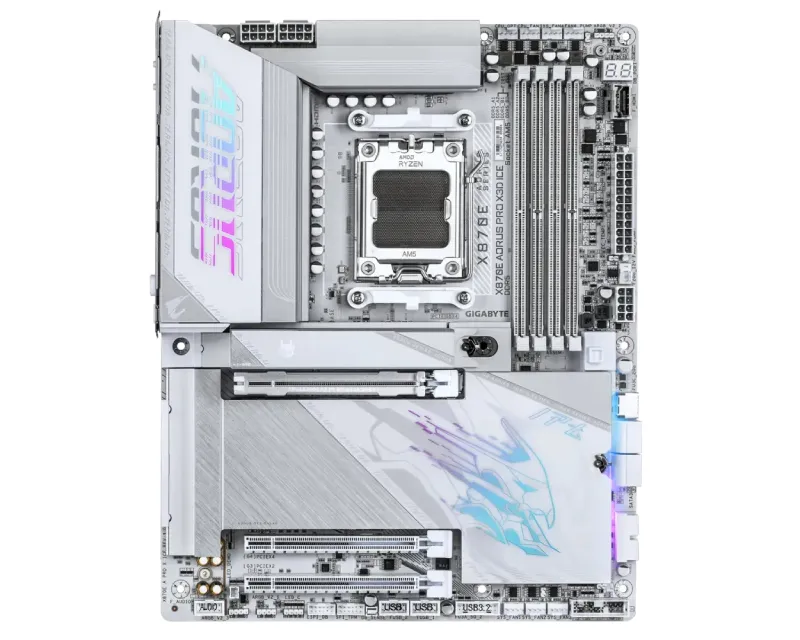 GIGABYTE X870E A PRO X ICE rev. 1.0 matična ploča Slika 2