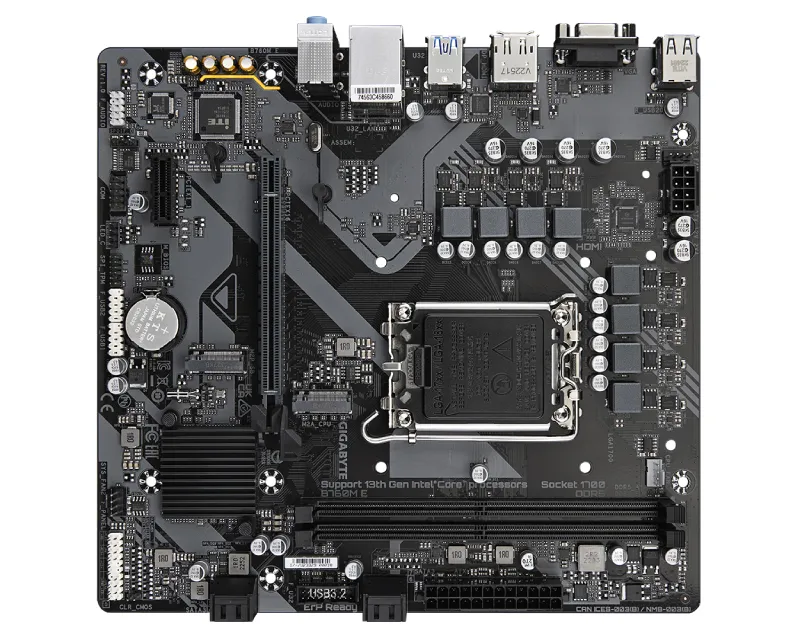 GIGABYTE B760M E rev. 1.0 matična ploča Slika 4