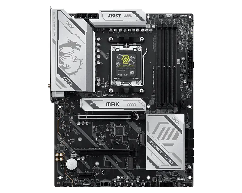 MSI MAG X870E GAMING MAX WIFI matična ploča Slika 2