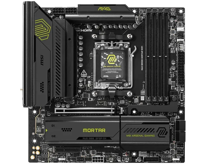 MSI MAG B850M MORTAR WIFI matična ploča Slika 2