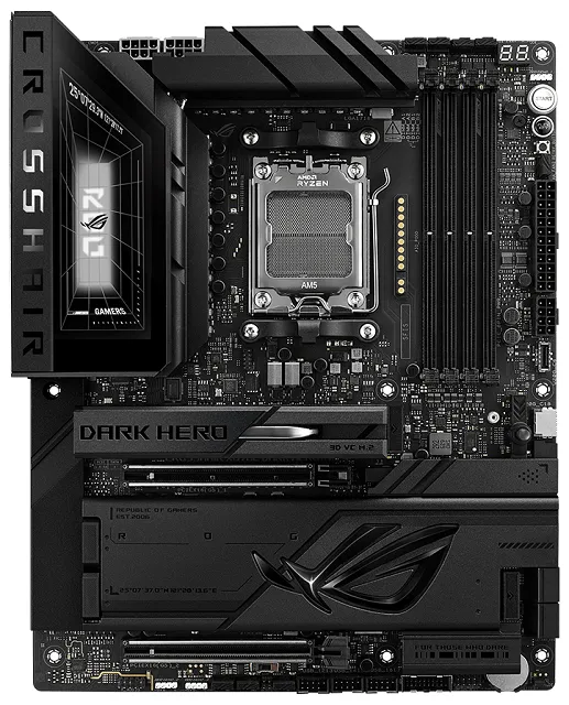 ASUS ROG CROSSHAIR X870E DARK HERO matična ploča Slika 1