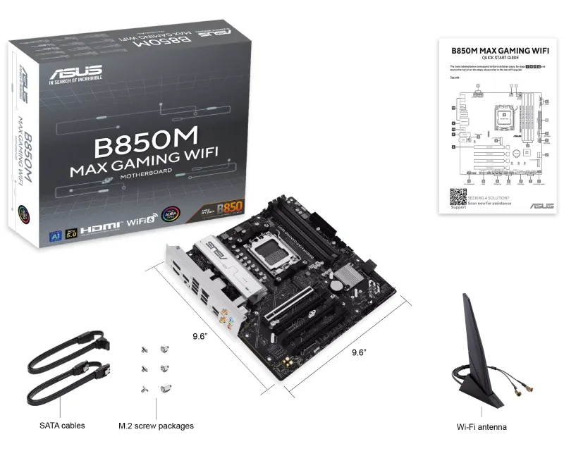 ASUS B850M MAX GAMING WIFI matična ploča Slika 8