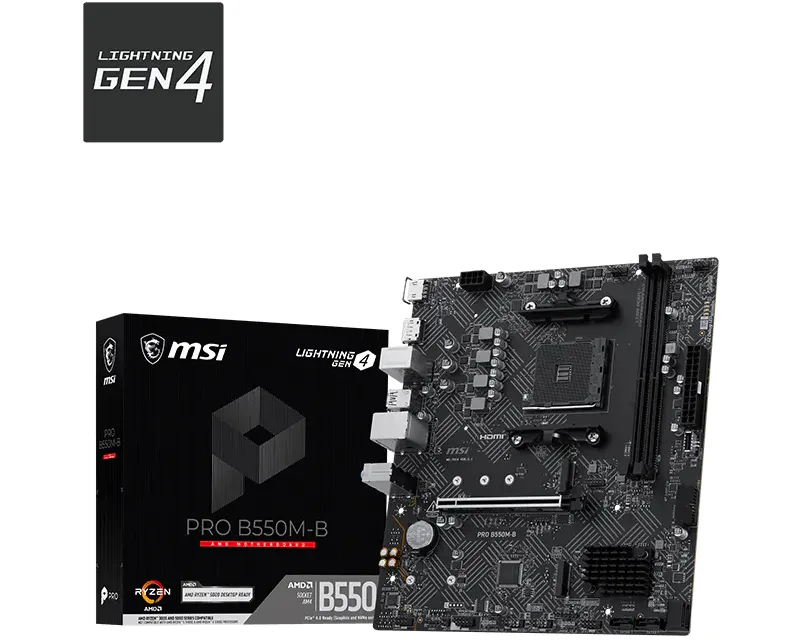 MSI PRO B550M-B matična ploča Slika 1