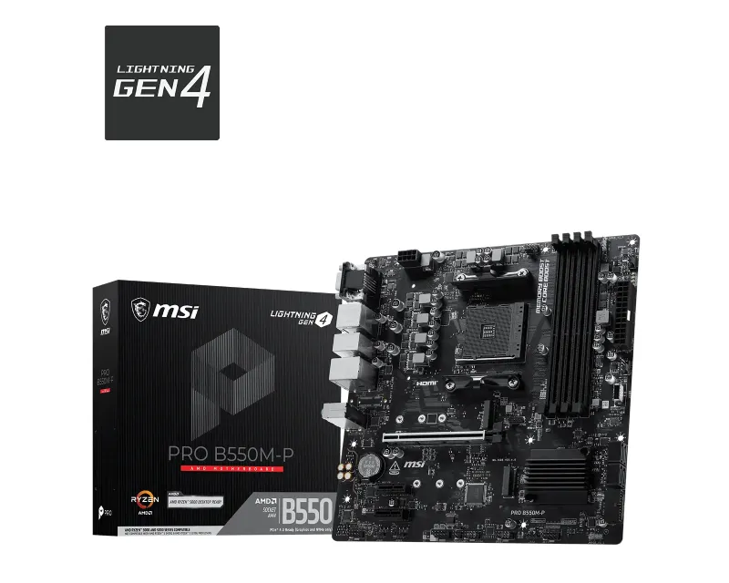 MSI PRO B550M-P matična ploča Slika 1