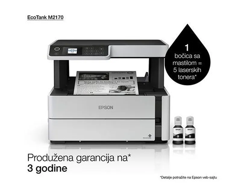 EPSON M2170 EcoTank ITS multifunkcijski inkjet crno-beli štampač Slika 5