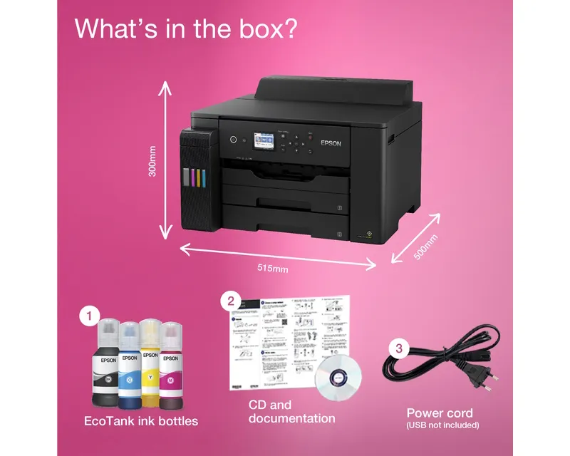 EPSON L11160 A3+ EcoTank ITS (4 boje) inkjet štampač  Slika 9