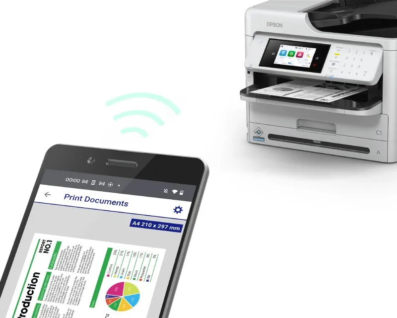 EPSON WorkForce Pro WF-M5899DWF RIPS wireless multifunkcijski inkjet crno-beli štampač Slika 6